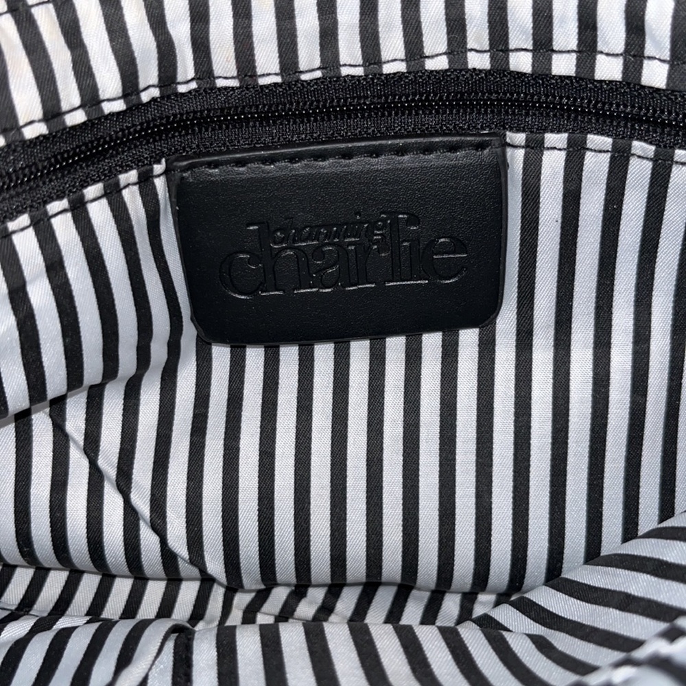 Black Multi Functional Bag By Charming Charlie - image 5